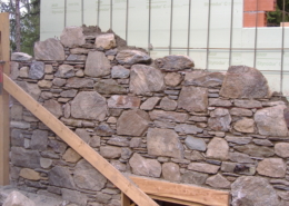 struttura opera in pietra su muro progetto 1